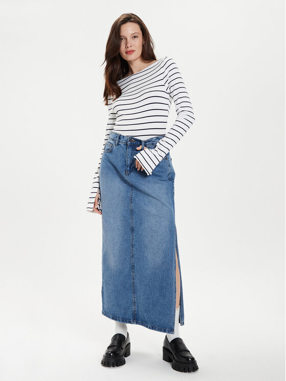Gina Tricot Gina Tricot Μπλουζάκι 21470 Λευκό Regular Fit