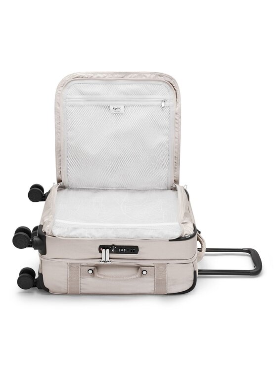 Kipling Kipling Walizka kabinowa 273522 Różowe złocenie