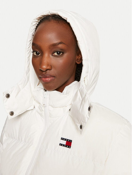 Tommy Jeans Tommy Jeans Μπουφάν πουπουλένιο Alaska DW0DW18610 Λευκό Regular Fit