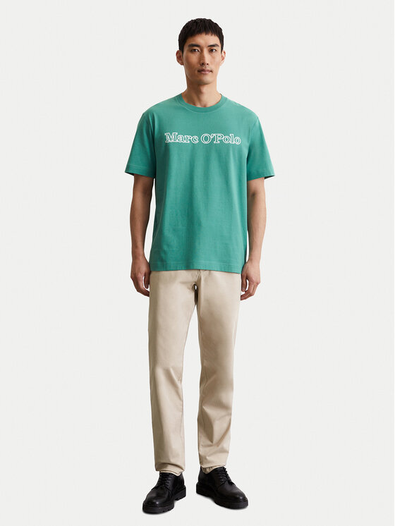 Marc O'Polo Marc O'Polo T-krekls 526201251154 Tirkīzs Regular Fit