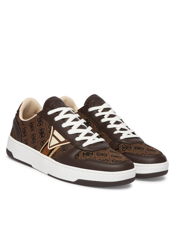 Guess Guess Sneakersy FMPVIN FAL12 Brązowy