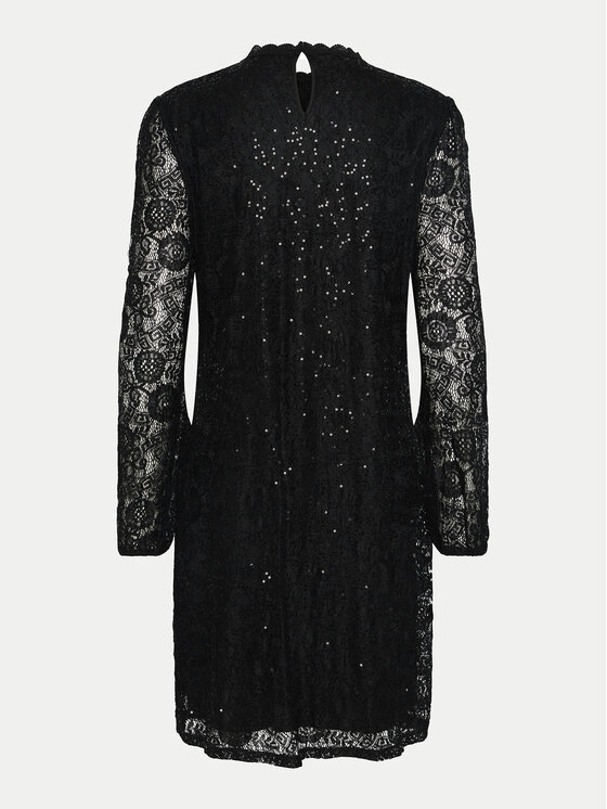 Pieces Pieces Koktel haljina Olline 17151584 Crna Regular Fit