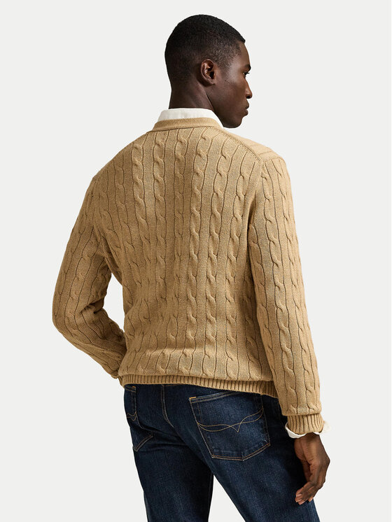 Polo Ralph Lauren Polo Ralph Lauren Kardigan 710890548006 Béžová Regular Fit