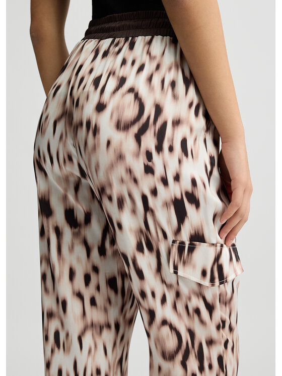 Liu Jo Liu Jo Spodnie materiałowe TA5293TS964M9064 Brązowy Regular Fit