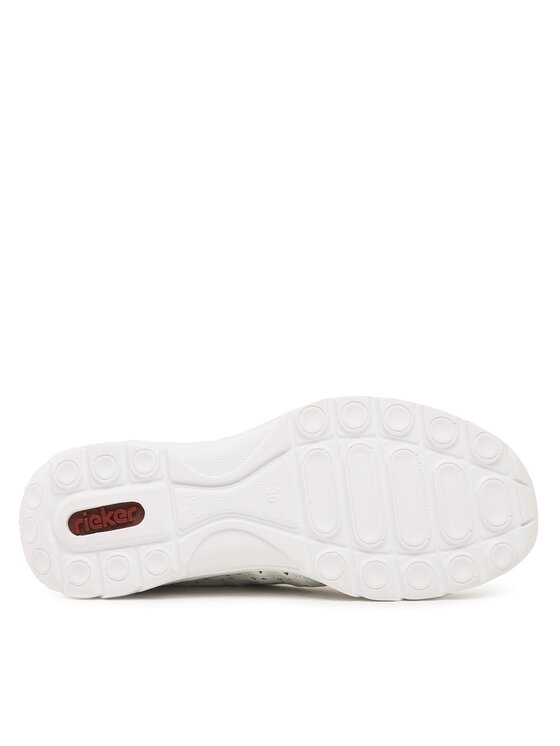 Rieker Rieker Sneakersy L3288-80 Biela