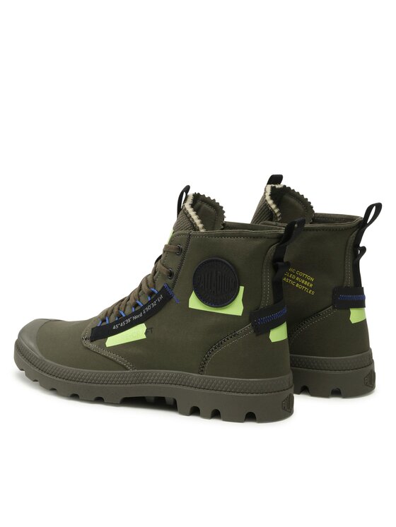 Palladium Palladium Trapery PAMPA HI RECRAFT Zielony