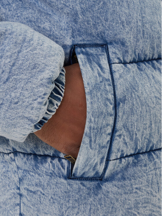 Guess Jeans Guess Jeans Zimné bundy M5BL0Q D6181 Modrá Regular Fit
