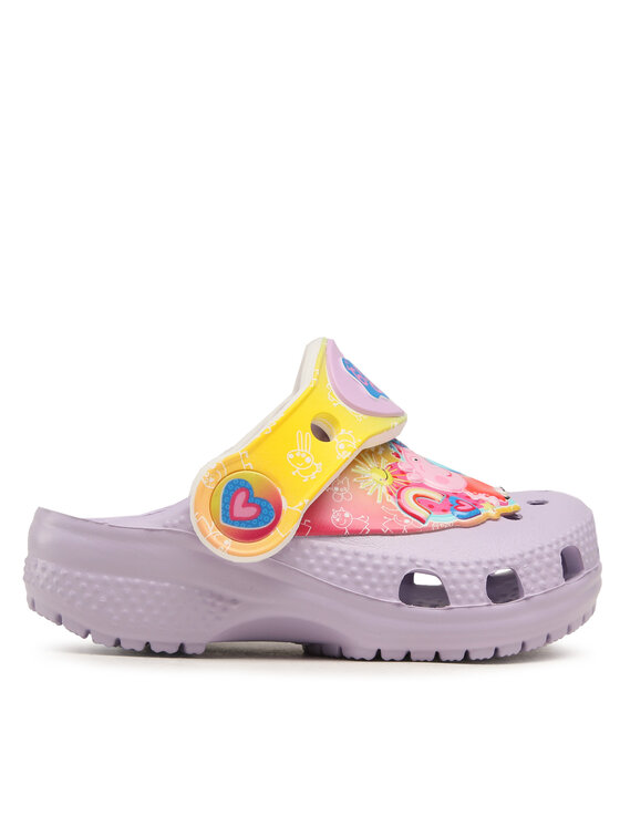 Crocs Crocs Šľapky Cls Fl Iam Peppa Pig Cgt 207915 Fialová