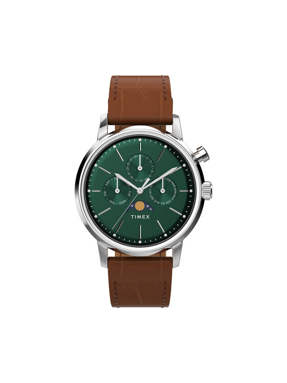 Timex Timex Годинник Marlin TW2W51000 Коричневий