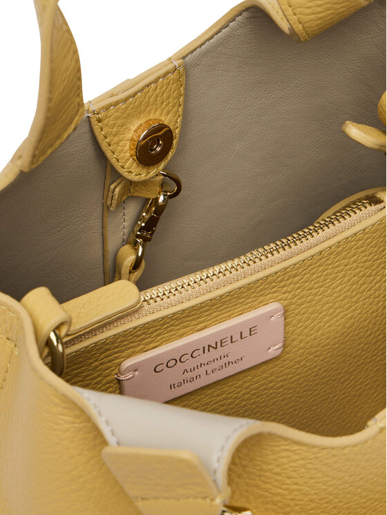 Coccinelle Coccinelle Käekott SHA Coccinelle C-Easy E1 SHA 58 01 01 Kollane