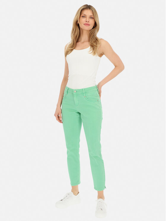 Red Button Red Button Jeansy Sissy Zielony Regular Fit