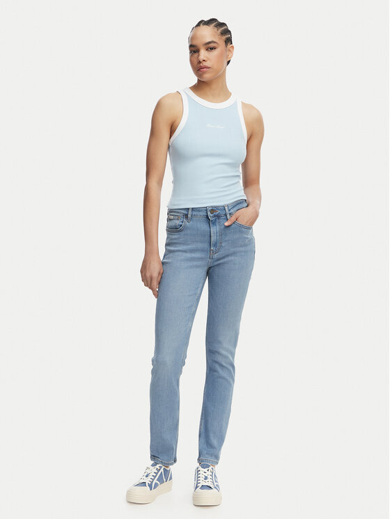 Guess Jeans Guess Jeans Farmer W5YA92 D7043 Kék Slim Fit