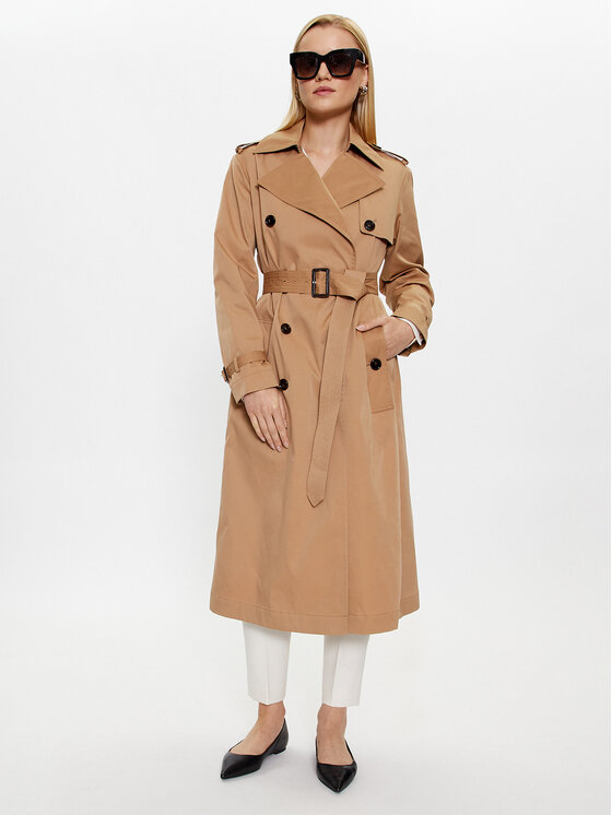 BOSS Boss Trench 50489153 Beige Regular Fit