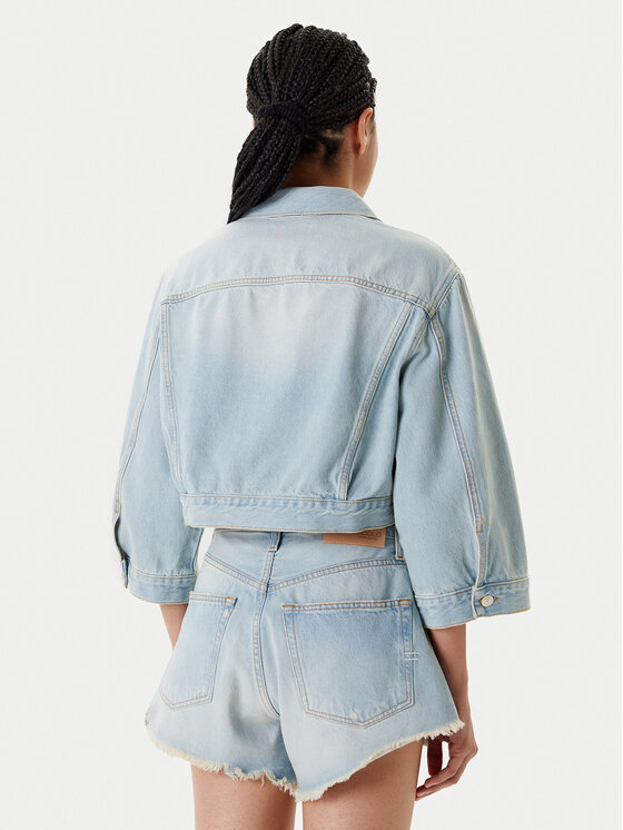 ViCOLO ViCOLO Jeansová bunda DD5097 Světle modrá Regular Fit