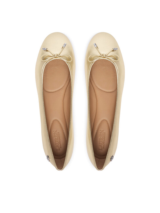 LAUREN RALPH LAUREN LAUREN RALPH LAUREN Ballerine Jayna Metallic 802978836002 Oro