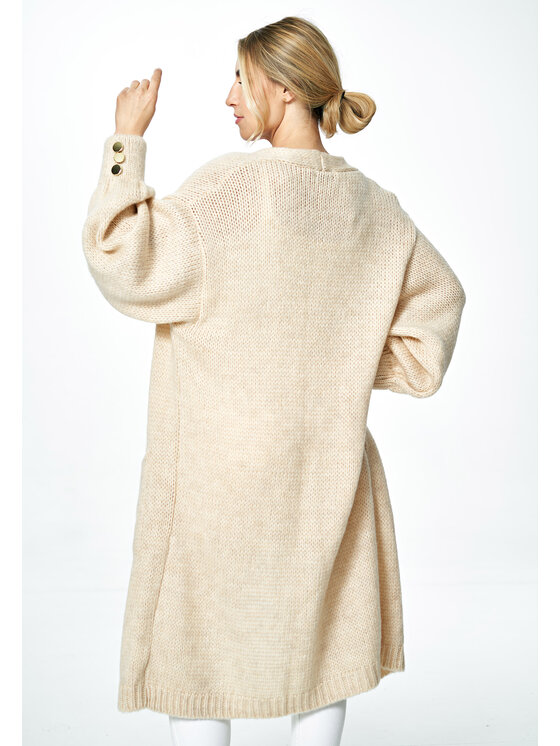 FIGL FIGLFIGL Maglione M889 Beige Oversize