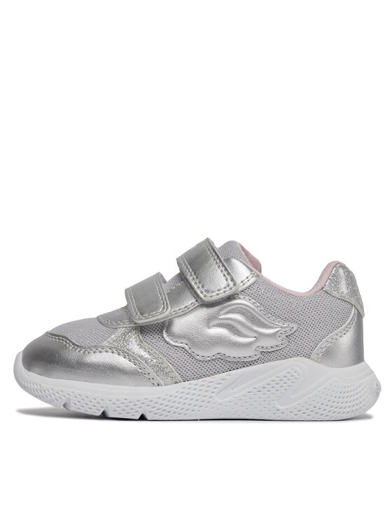 Geox Geox Sneakersy B Sprintye Girl B454TC 0GNAJ C1007 M Srebrny