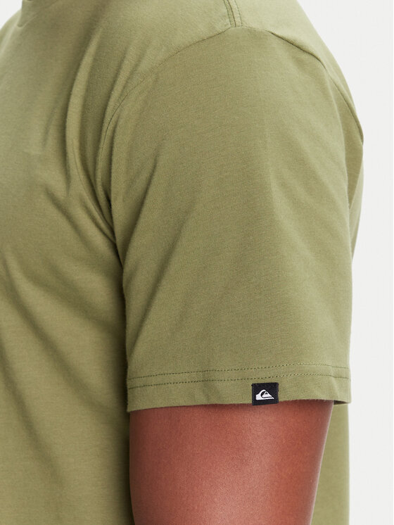 Quiksilver Quiksilver Majica EQYZT08174 Zelena Regular Fit