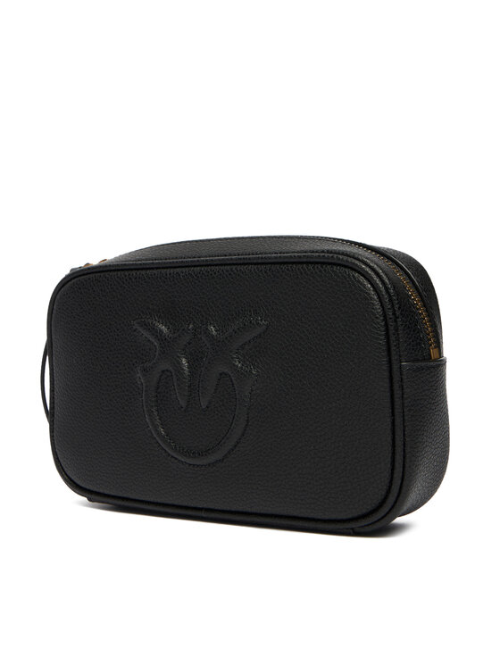 PINKO PINKO Ledvinka Belt Bag Pelle Bottalata AI 25-26 PCPL 105354 A29Q Černá