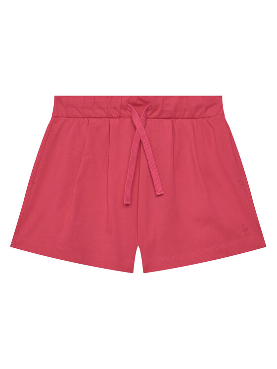 United Colors Of Benetton United Colors Of Benetton Sportiniai šortai 3BL0C903I Rožinė Regular Fit