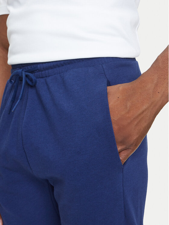 adidas adidas Pantaloni da tuta Essentials Big Logo JE8967 Blu scuro Regular Fit