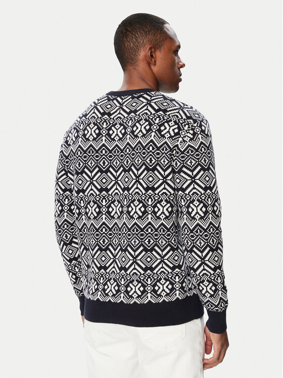 Tommy Hilfiger Tommy Hilfiger Pullover Fairisle MW0MW44815 Dunkelblau Regular Fit