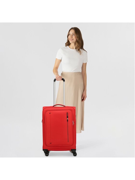 American Tourister American Tourister Walizka średnia 326428 Czerwony