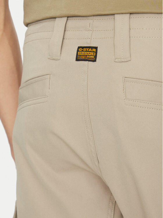 G-Star Raw G-Star Raw Joggery Core D24309-D517 G053 Beżowy Regular Fit