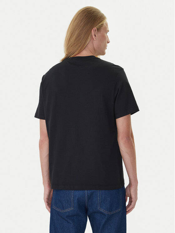 Calvin Klein Calvin Klein Тишърт LV04RD822G Черен Regular Fit