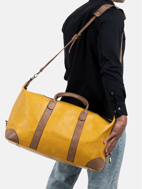 Herling Herling Borsa da viaggio Frost Giallo