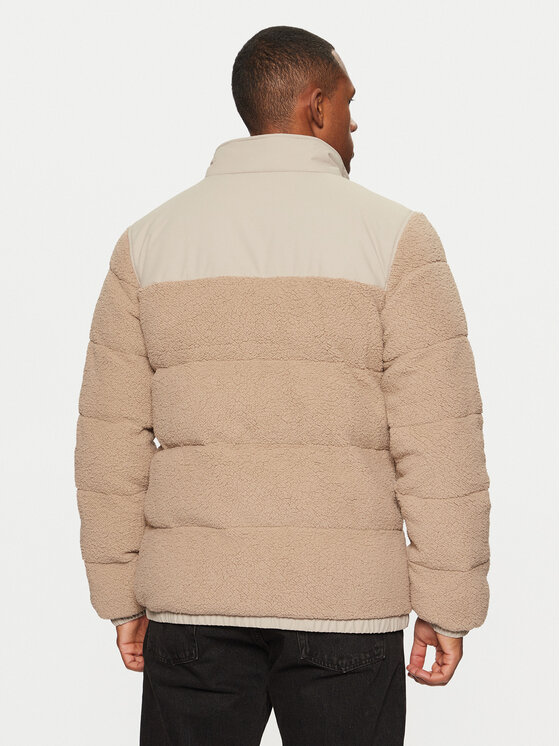 Protest Protest Giubbotto piumino Asura Teddy 6728044 Beige Regular Fit