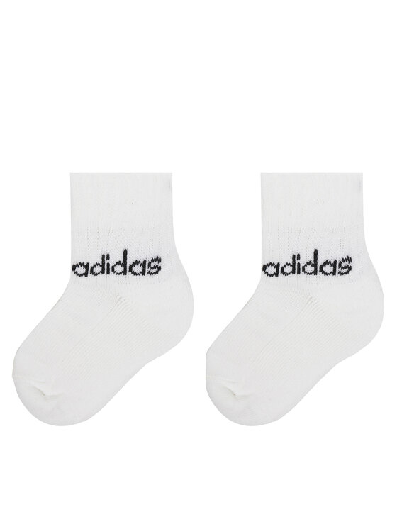 adidas adidas Набір 3 пар низьких дитячих шкарпеток Kids Lin Ank 5P JF8541 Кольоровий