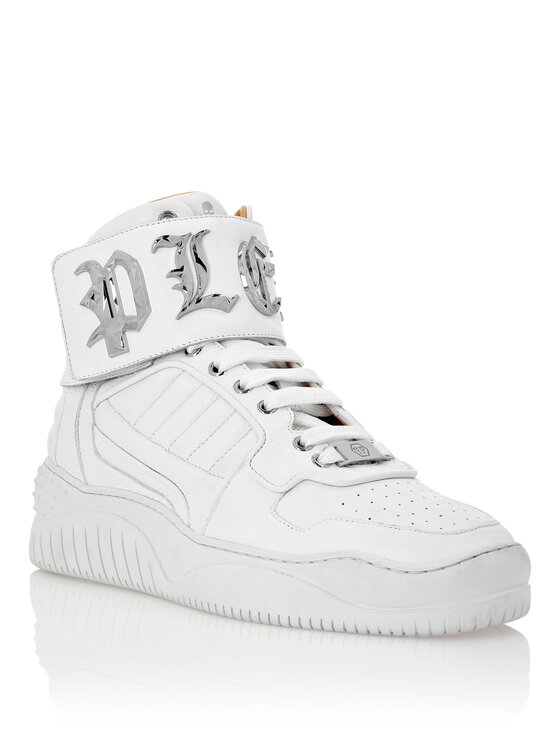PHILIPP PLEIN PHILIPP PLEIN Sneakersy 1455 Biały