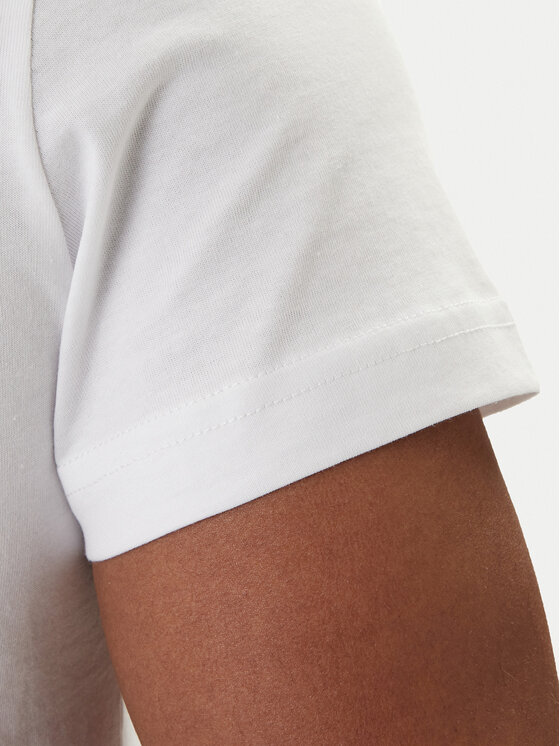 Versace Jeans Couture Versace Jeans Couture Majica 80GAHE02 CJ00E Bela Regular Fit