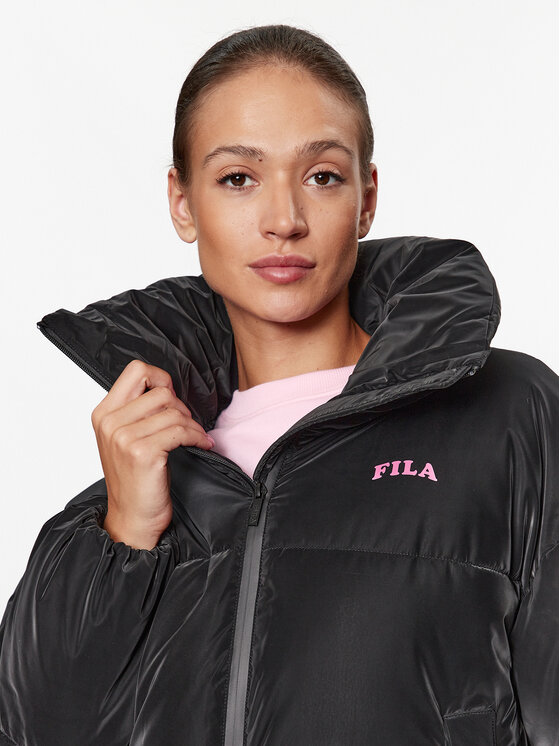 Fila Fila Kurtka puchowa FAW0645 Czarny Regular Fit