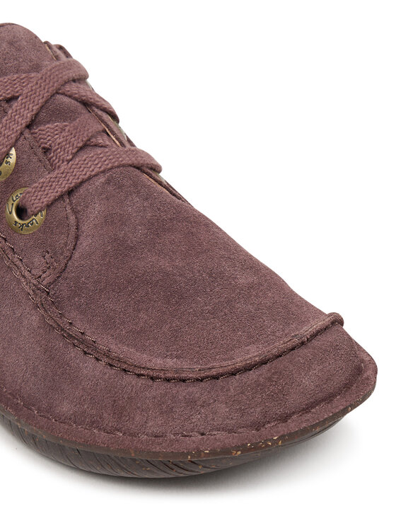 Clarks Clarks Nizki čevlji Funny Dream 26329385 Vijolična