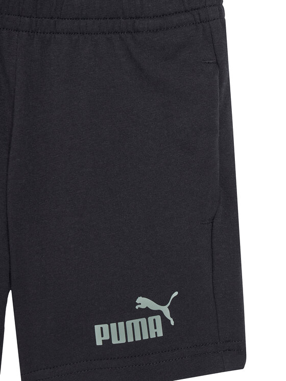 Puma Puma Komplet majica in kratke hlače Ess 685240 Zelena Regular Fit
