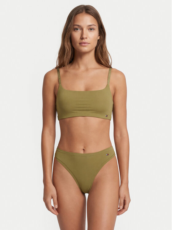 Tommy Hilfiger Tommy Hilfiger Бикини тип прашка UW0UW06046 Каки