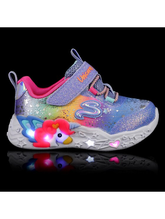 Skechers Skechers Sneakersy Twilight Dream 302681N/BLMT Fioletowy
