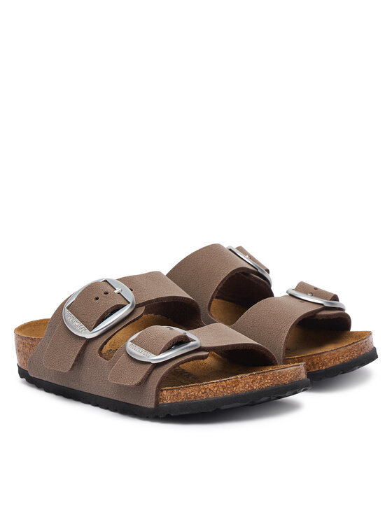 Birkenstock Birkenstock Παντόφλες Arizona Big Buckle 1032543 Σκούρο μπεζ