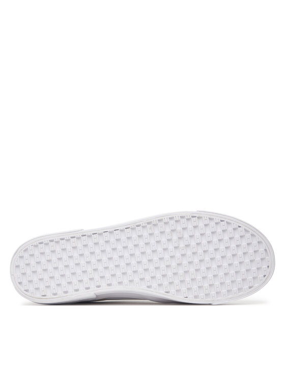 Tommy Hilfiger Tommy Hilfiger Laisvalaikio batai Th Platform Vulc Leather FW0FW09603 Balta