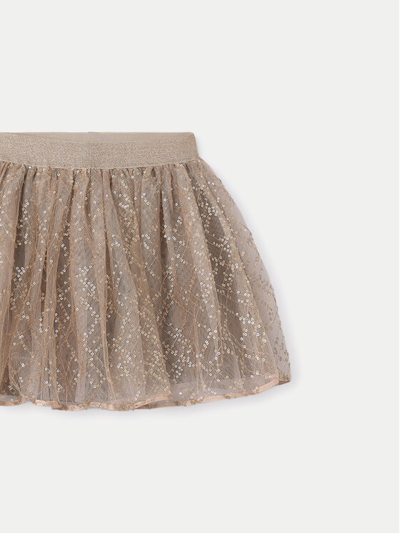 Mayoral Mayoral Tüllrock 7971 Beige Regular Fit