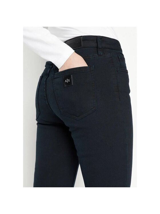 Armani Exchange Armani Exchange Jeansy 8NYJ01 Y1TAZ 1200 Czarny Super Skinny Fit