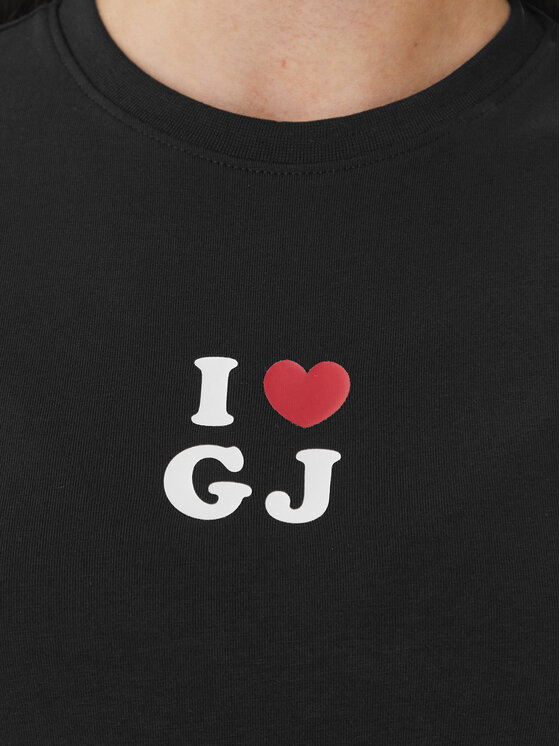 Guess Jeans Guess Jeans T-shirt W6GIB1 J1314 Nero Slim Fit