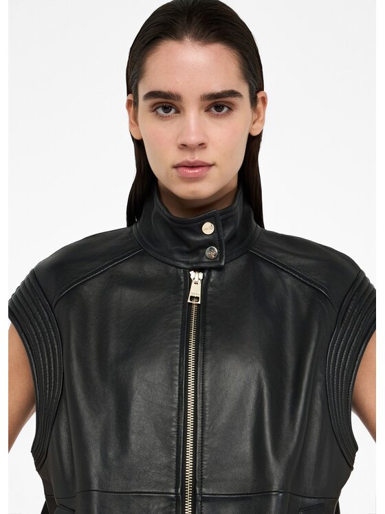 Liu Jo Liu Jo Gilet CF5163P037922222 Nero Regular Fit
