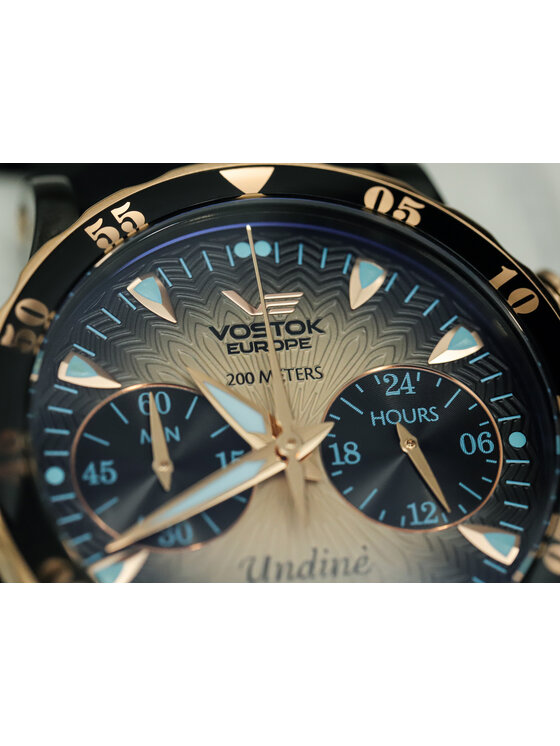 Vostok Europe Vostok Europe Zegarek VK64-515E627B Różowe złoto