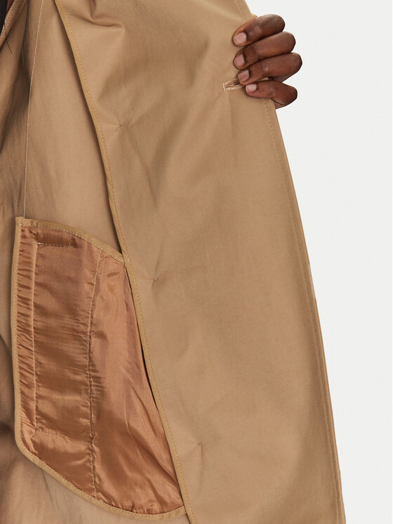 ViCOLO ViCOLO Trenčkot TD0029 Béžová Regular Fit