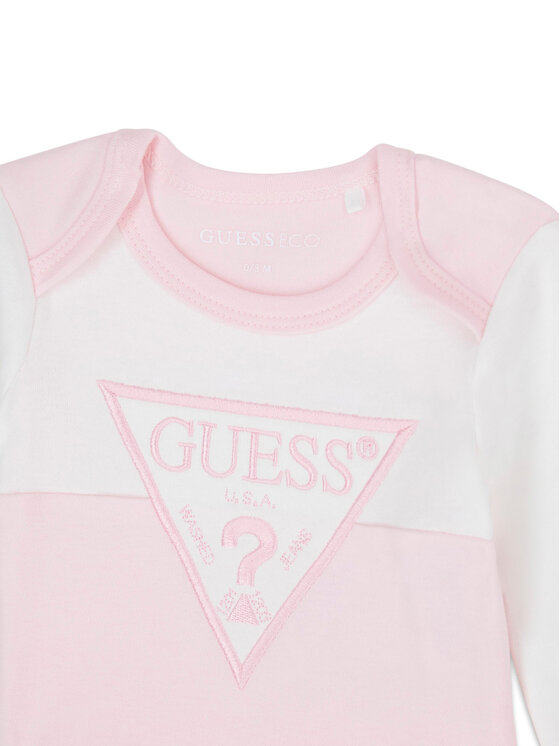 Guess Guess Набір боді і штани H6YG04 4K4125 Світло-рожевий