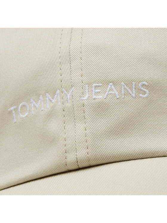 AW0AW15845 Tommy Tjw Cap Jeans Beige Cap Linear Logo