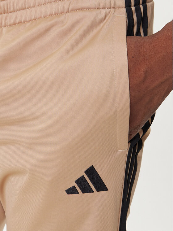 adidas adidas Treniņtērps Basic 3-Stripes JX5501 Bēšs Regular Fit